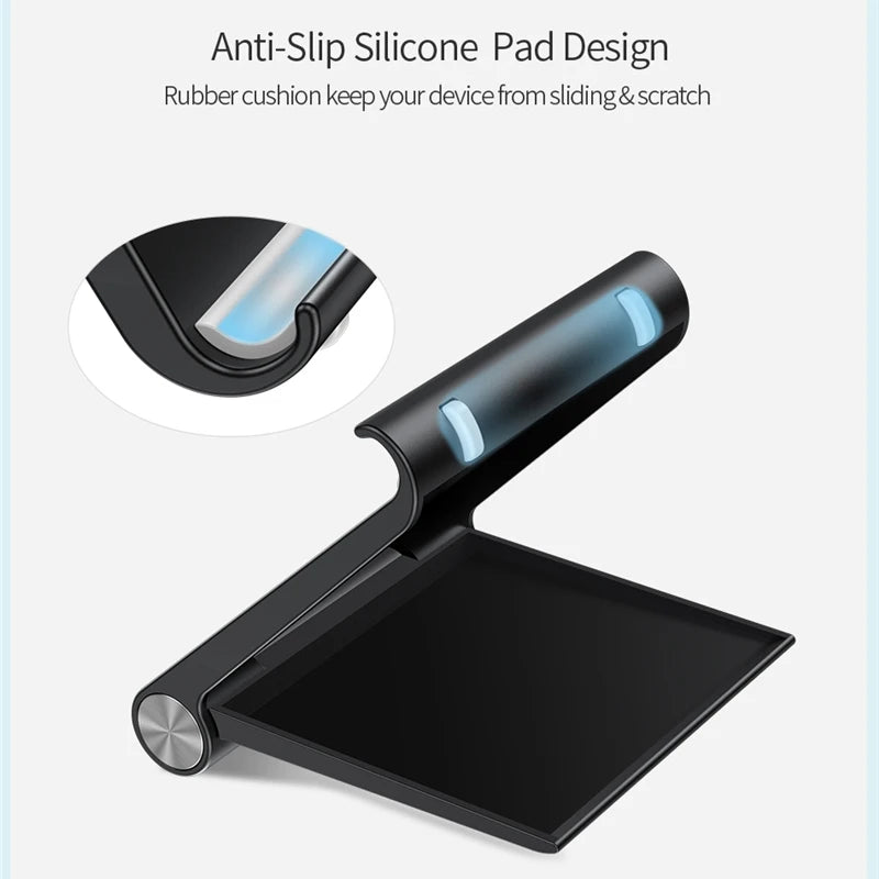 Adjustable Desk Stand for Phones & Tablets — Multi-Color