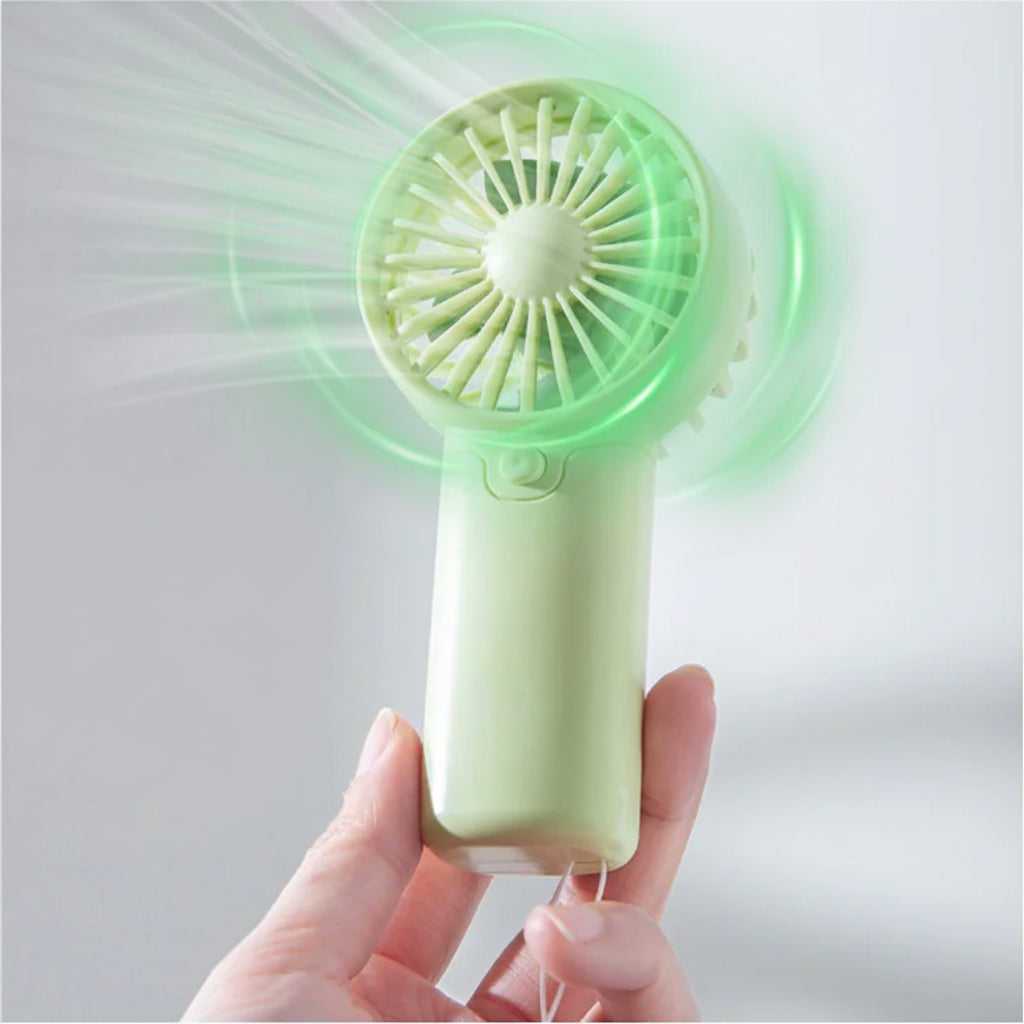 Portable Mini Pocket Fan | Lightweight Battery-Powered Handheld Fan for On-the-Go Cooling