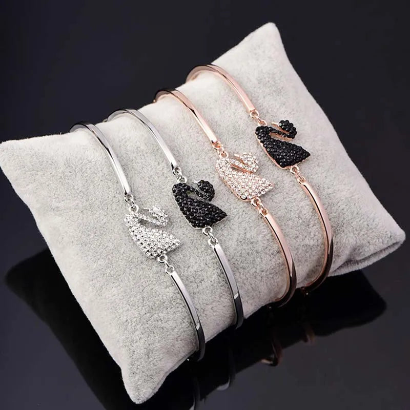 Zircon Charm Bracelet | Gold & Rose Gold