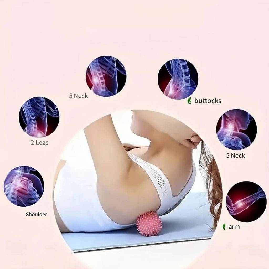 Hedgehog Fascia Massage Ball – Deep Tissue Muscle Relief