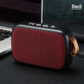 Portable Bluetooth Speaker with FM Radio, TF Card & USB Playback