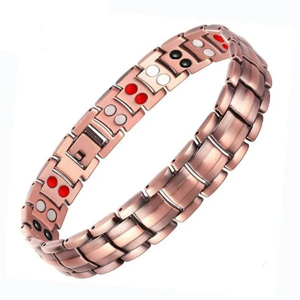 Copper Magnetic Therapy Bracelet | Bio-Energy Pain Relief & Wellness Bangle