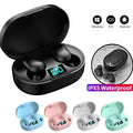 E6S Wireless Earbuds with Noise Cancelling & Built-In Mic