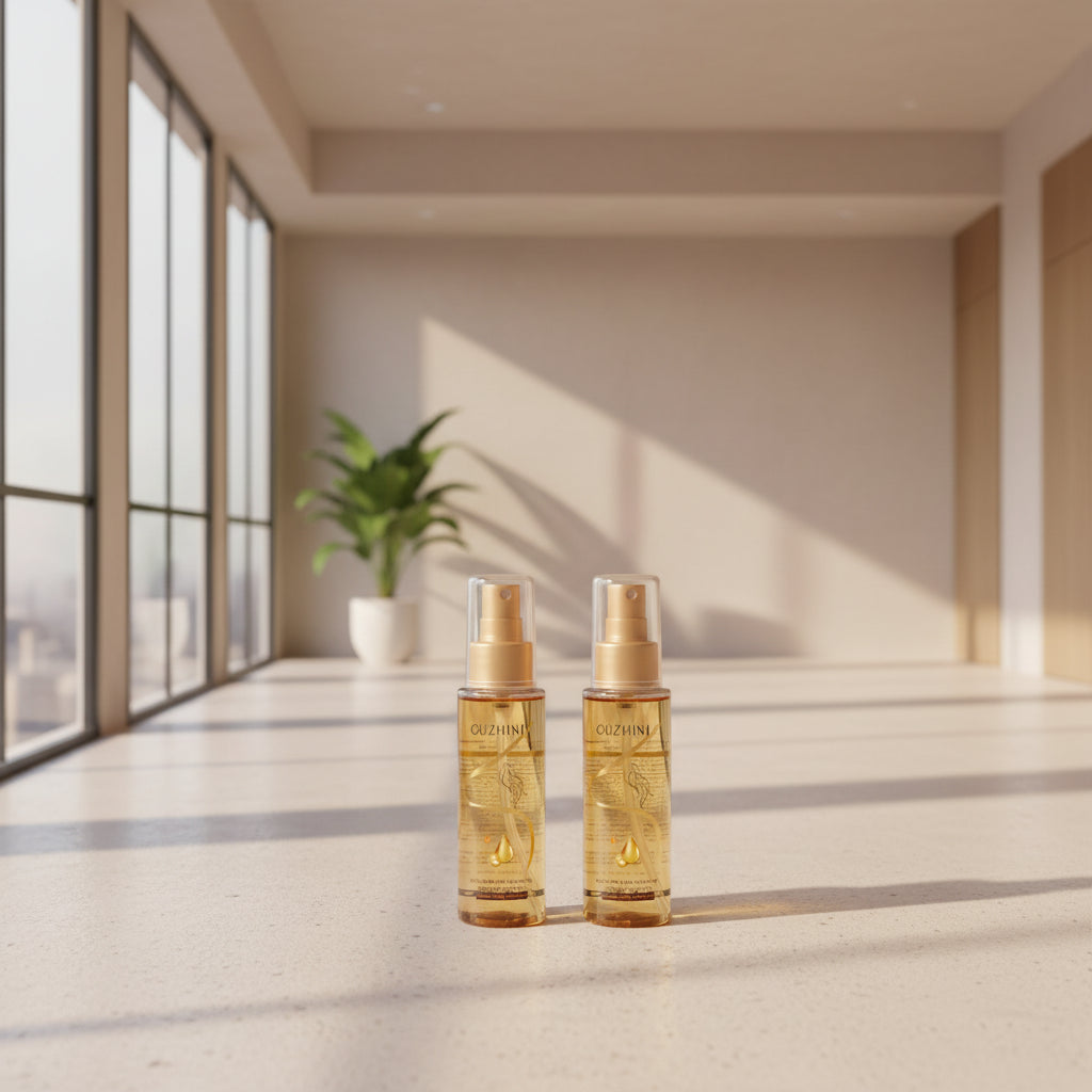 Hair Care Essential Oil Spray | Smoothing & Shine-Boosting Leave-In Treatment — 100ml (3.38 fl oz)