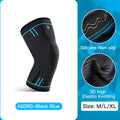 Compression Knee Sleeve -- Breathable Anti-Slip Support for Sports & Active Wear
