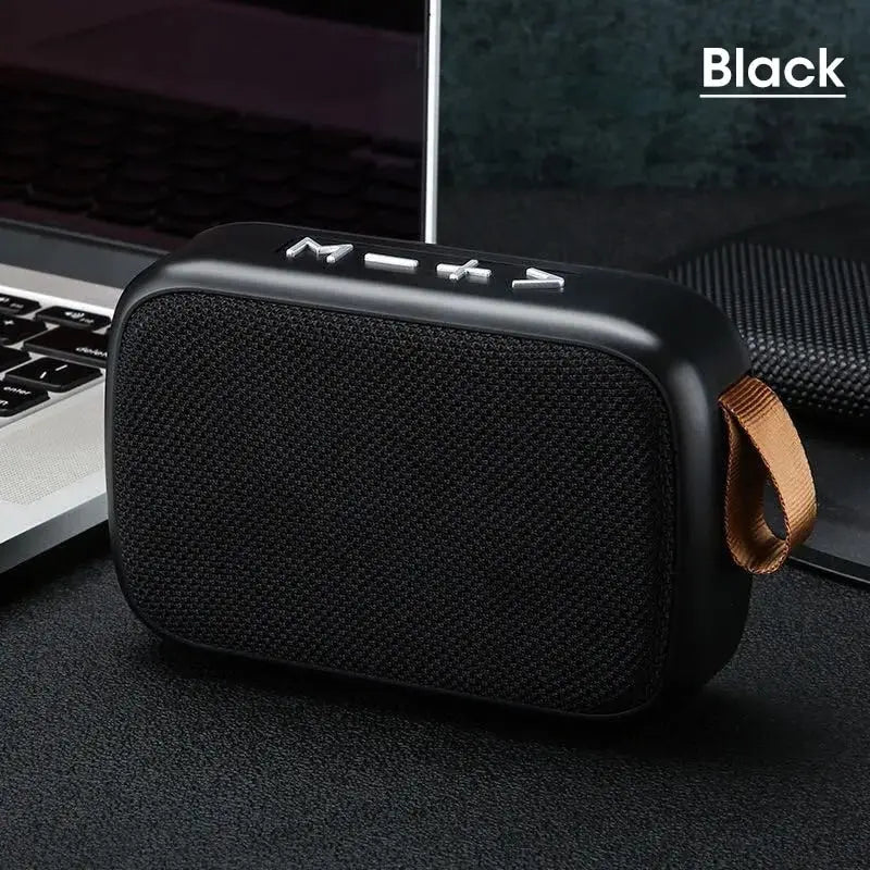 Portable Bluetooth Speaker with FM Radio, TF Card & USB Playback