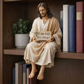 Jesus Figurine -- "I Am With You Always" | Christian Home & Car Décor
