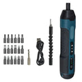 Mini Cordless Electric Screwdriver & Power Drill with Rechargeable Battery (1300mAh)