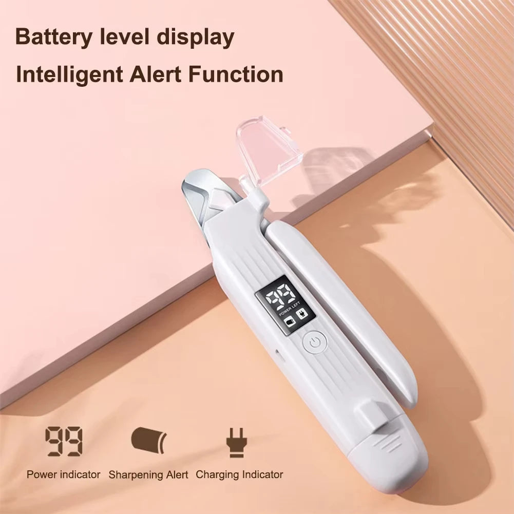 2-in-1 Electric Pet Nail Trimmer & Grinder with LED Lights (Dogs, Cats & Small Pets)