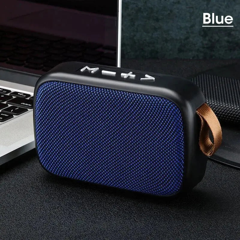 Portable Bluetooth Speaker with FM Radio, TF Card & USB Playback
