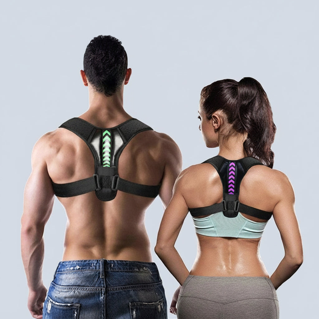 Adjustable Posture Corrector Brace | Back & Shoulder Support Belt for Men & Women