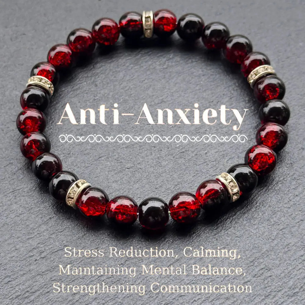 Bohemian Anti-Anxiety Beaded Bracelet | Calming & Stress Relief Jewelry