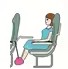 Airplane Footrest Hammock - Adjustable Strap and Quick Release Buckle - Portable Foot Rest for Long Flights, Office and Travel