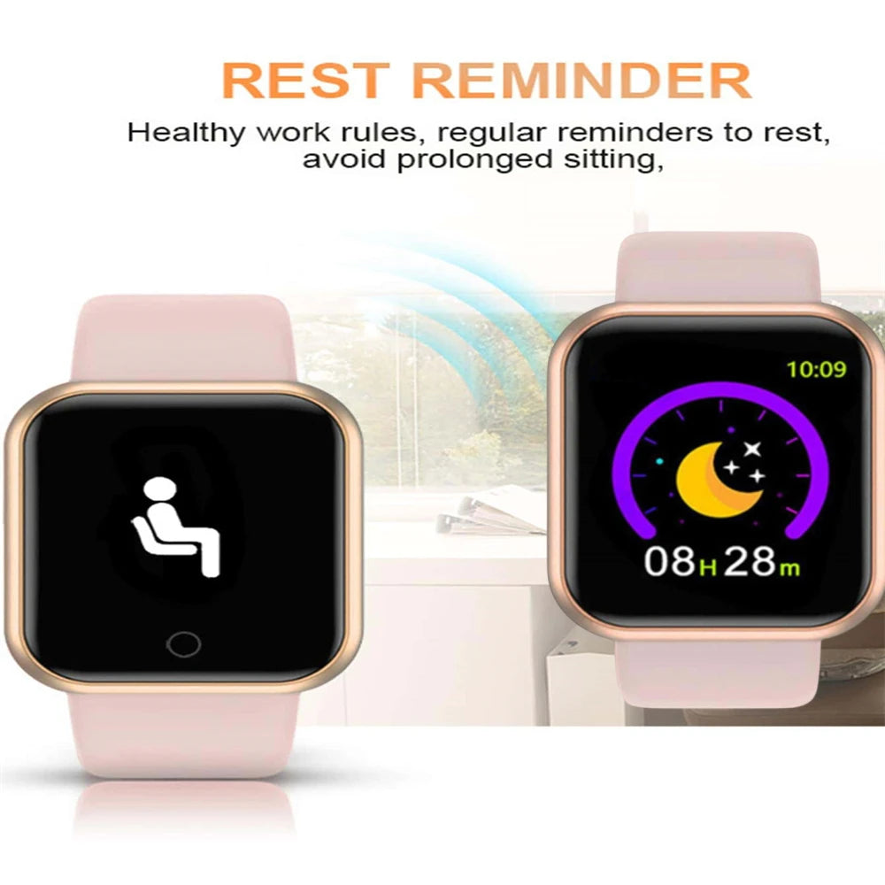 Smart Watch with Color Screen - Fitness Tracker with Heart Rate, Sleep Monitor, Step Counter and Bluetooth for Men and Women