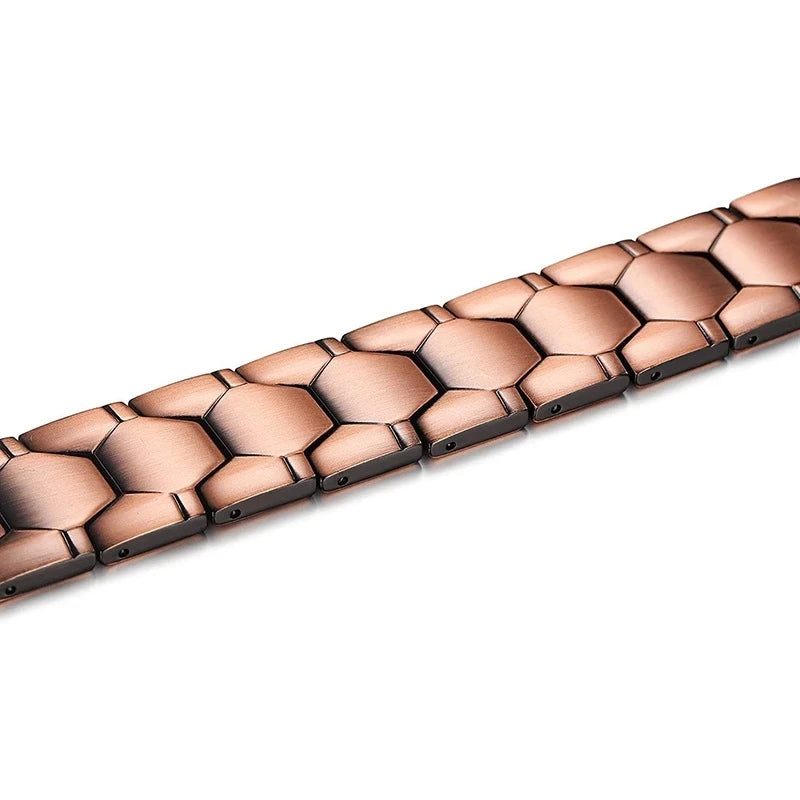Copper Magnetic Therapy Bracelet | Bio-Energy Pain Relief & Wellness Bangle