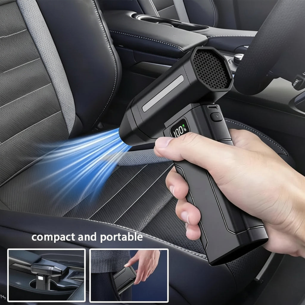 X8 Turbo Jet Air Blower & Dust Cleaner 150,000 RPM | 5-Speed | 6000mAh Rechargeable