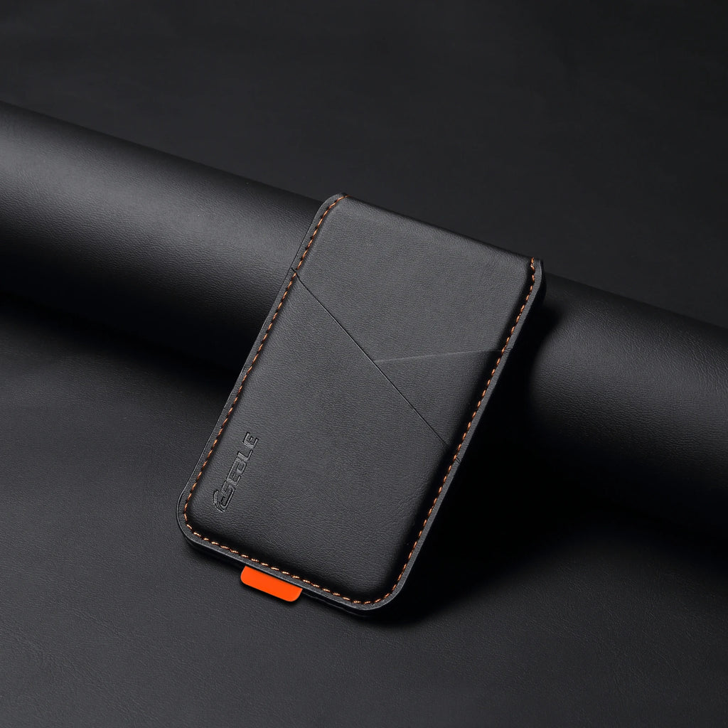 MagSafe Wallet for iPhone - RFID Blocking Card Holder with Kickstand - Compatible with iPhone 12 13 14 15 16 and 17 Series