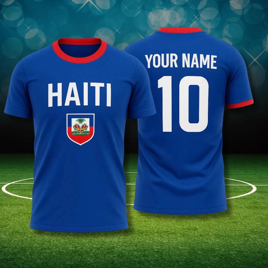 Haiti Football Fan Jersey -- Streetwear Edition | Unisex Tee