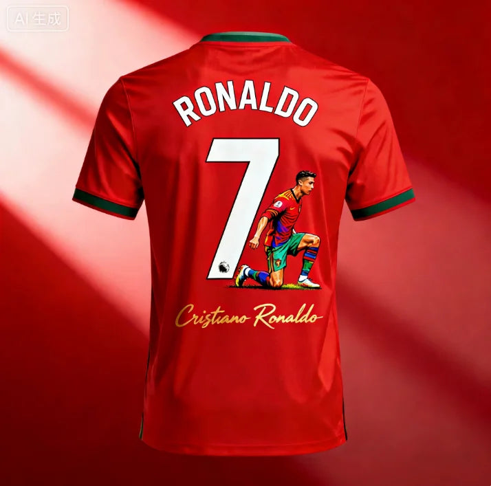 Portugal Football Fan Jersey -- Adults & Kids Training Top