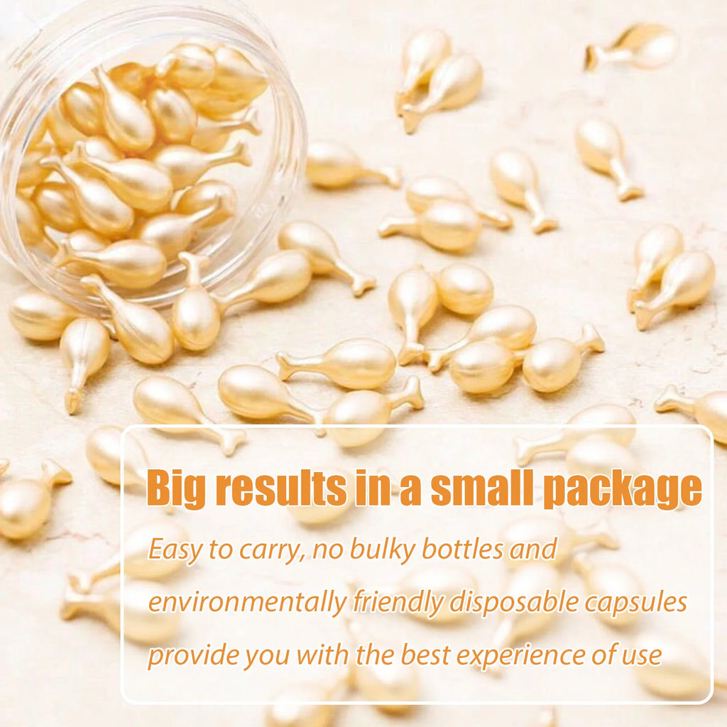 50-Piece Collagen & Hyaluronic Acid Serum Capsules | Anti-Aging, Firming & Brightening Skin Care