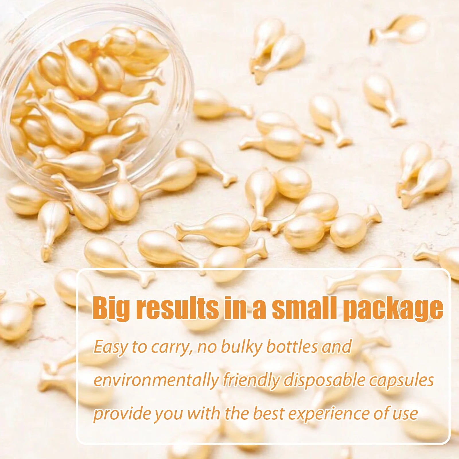 50-Piece Collagen & Hyaluronic Acid Serum Capsules | Anti-Aging, Firming & Brightening Skin Care