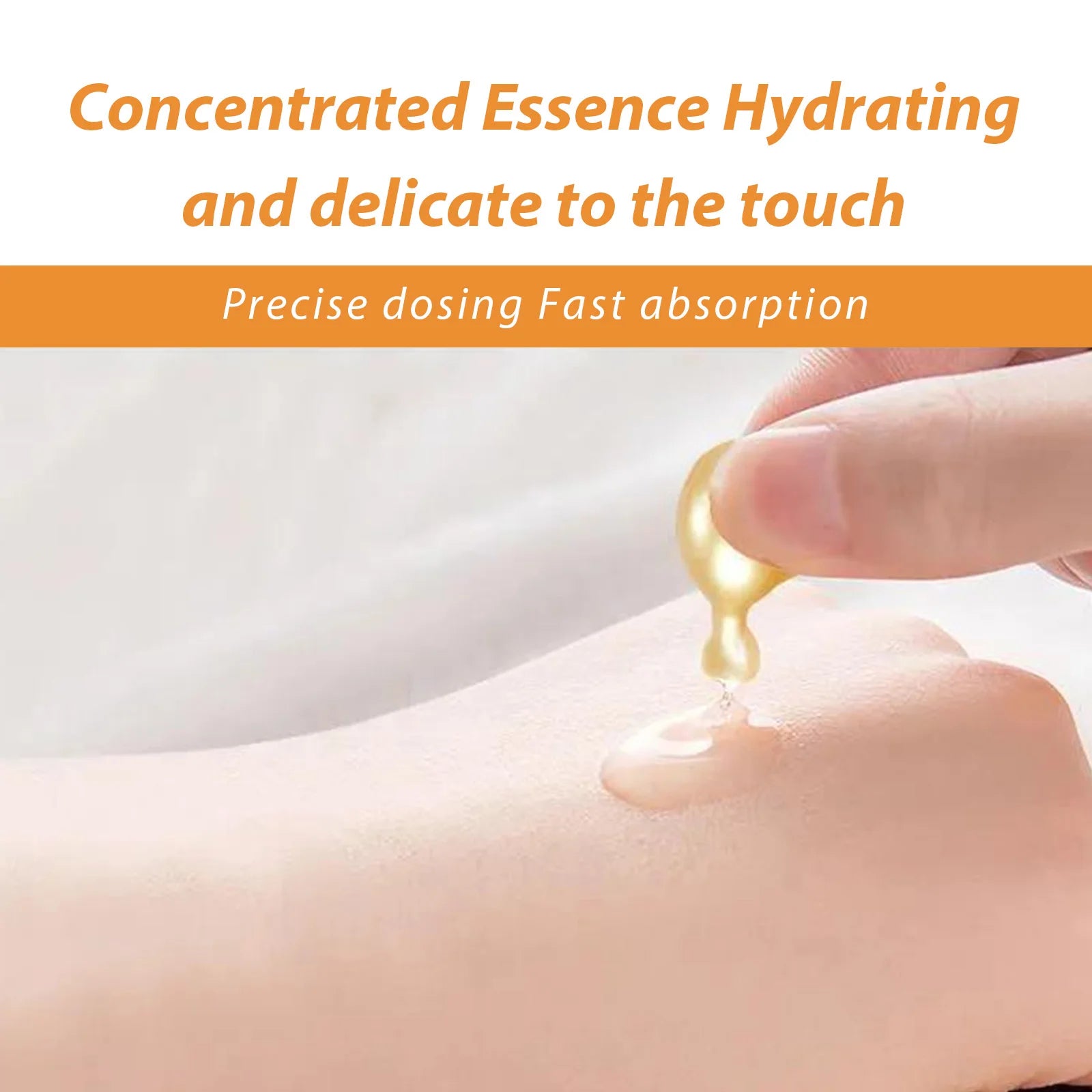 50-Piece Collagen & Hyaluronic Acid Serum Capsules | Anti-Aging, Firming & Brightening Skin Care