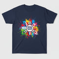 World Cup Fan T-Shirt -- Flag & Color Splash Football Print | Men's