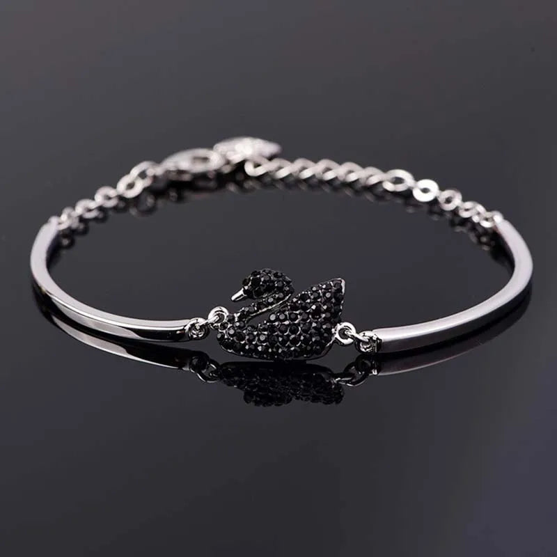 Zircon Charm Bracelet | Gold & Rose Gold