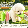 Foldable Pet Travel Water Cup -- Leak-Proof with Removable Bowl | Dogs & Cats
