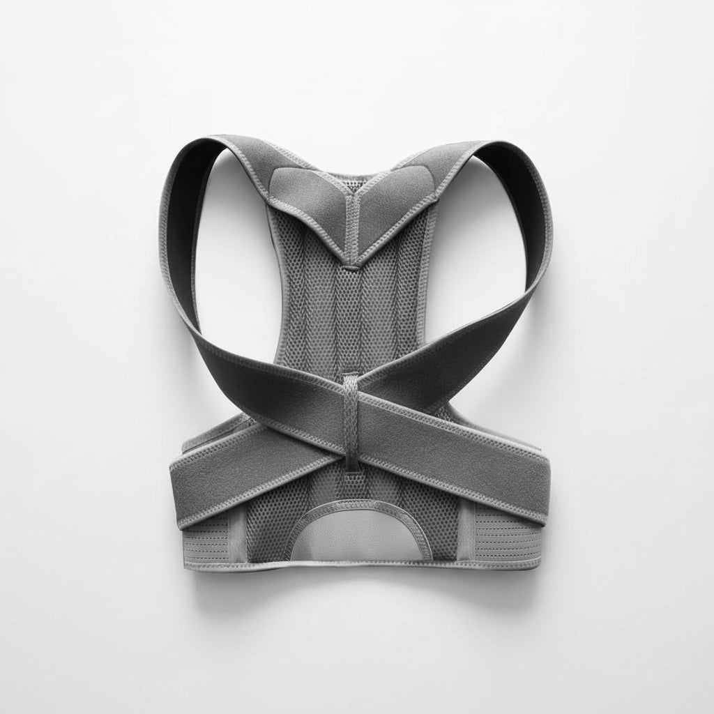 Adjustable Back Support Brace with Metal Support Bars | Men & Women