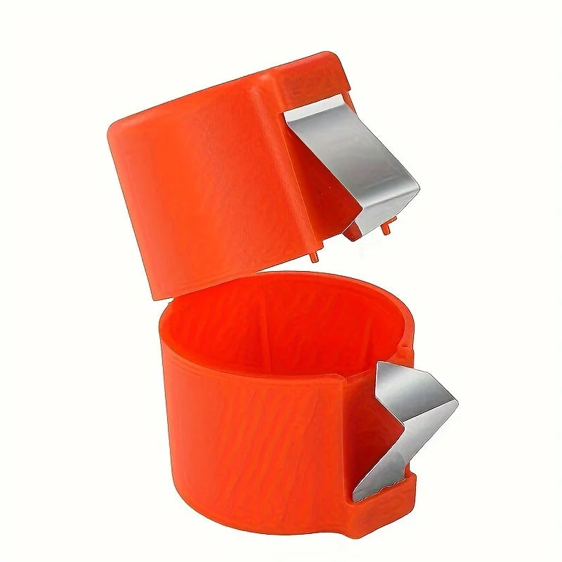 Portable Egg Cracker and Beater Tool - One Press Egg Opener and Shell Remover for Raw and Boiled Eggs - Kitchen Gadget
