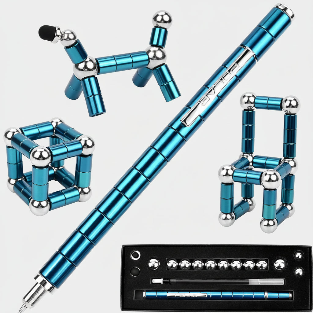 Decompression magnetic pen, fidgeting magnetic pen, multifunctional novel pen for relieving fidgety pressure, a gift for friends