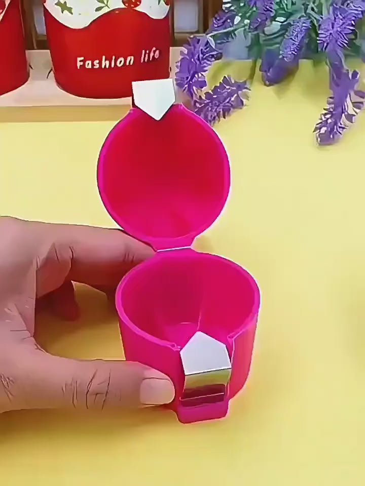 Portable Egg Cracker and Beater Tool - One Press Egg Opener and Shell Remover for Raw and Boiled Eggs - Kitchen Gadget